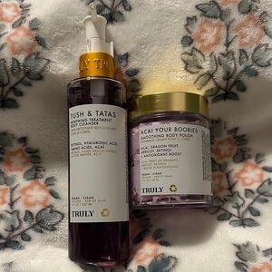 TRULY Tush & Tatas and Acai Your Boobies Set - Purple and Gold